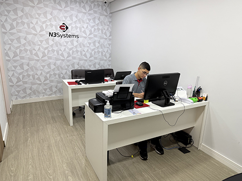 Recepção da Assistência Técnica de Projetores N3Systems